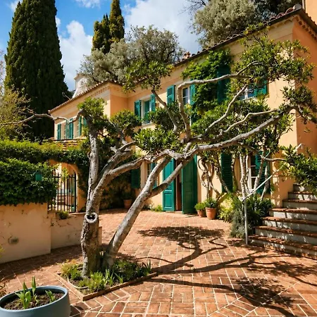 La Meridienne-piscine-vue Mer-9 Pers Villa Roquebrune-Cap-Martin
